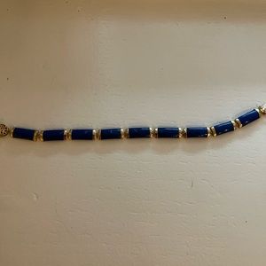 14kt gold and Lapis Bracelet